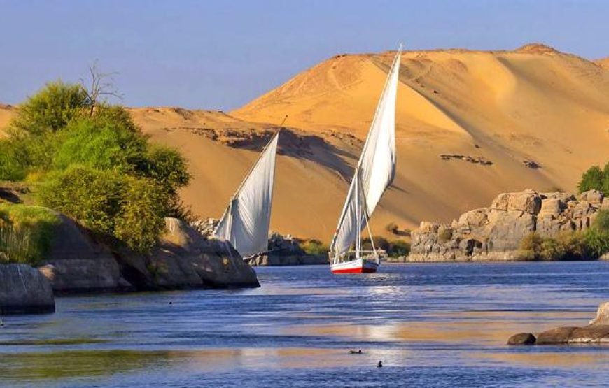 FELOUQUE :Croisière 6 jours 5 Nuits ASWAN / EDFOU EN FELOUQUE En pension complète